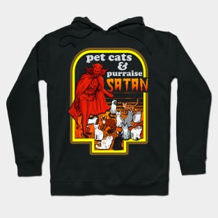 Pet Cats and Purraise Satan Hoodie